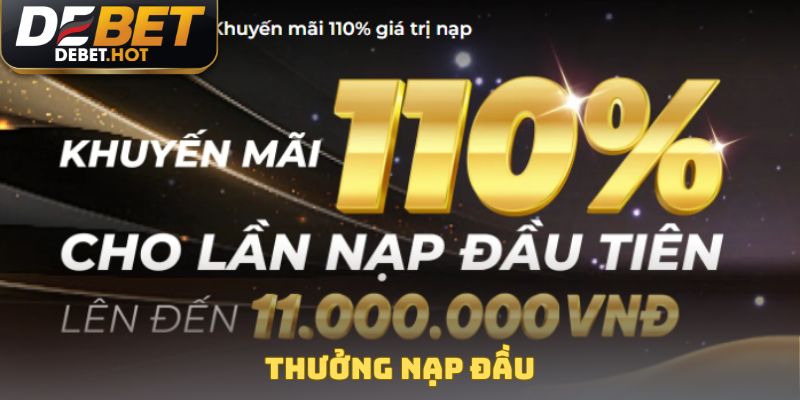 thưởng nạp đầu